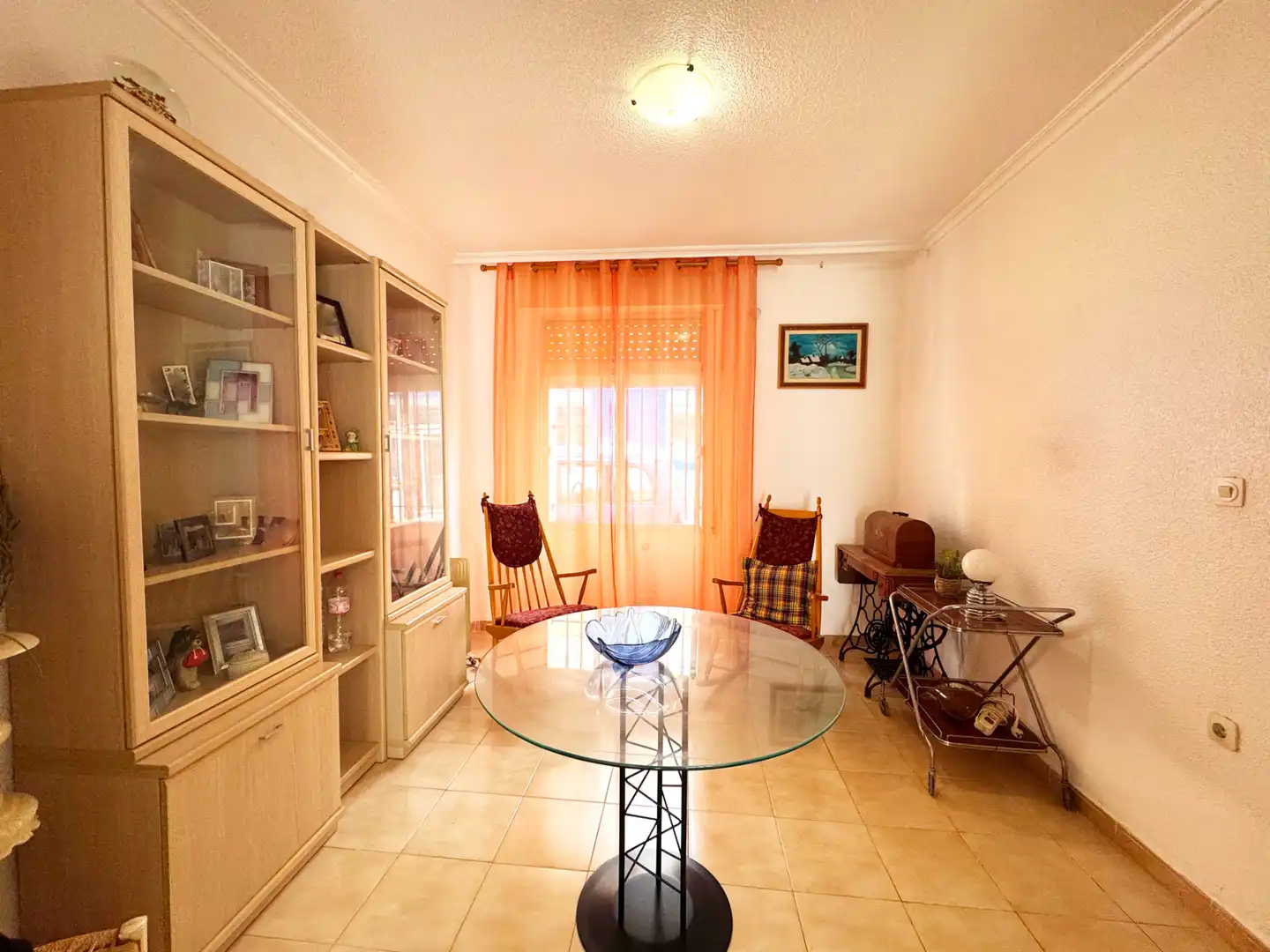 Sala de estar de Casa adosada en venta en San Pedro del Pinatar con Aire acondicionado, Amueblado y Horno