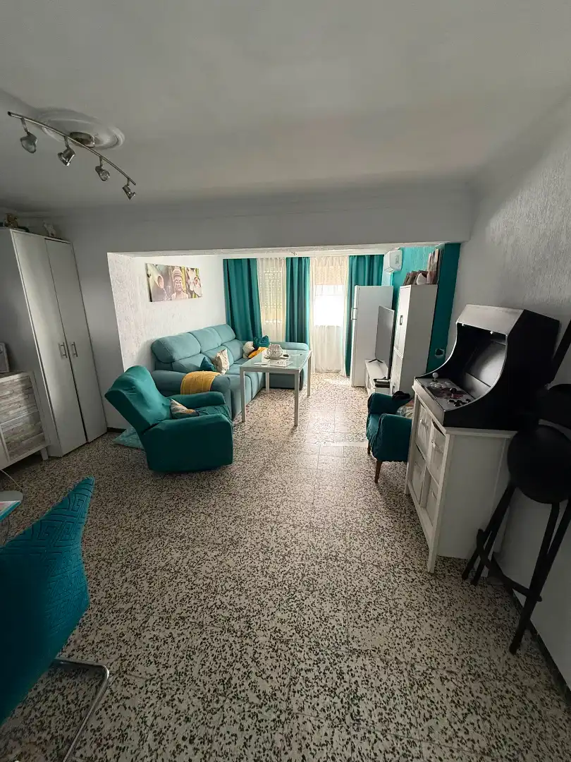 Living room of Flat for sale in Huelva  with Furnished, Oven and Washing machine