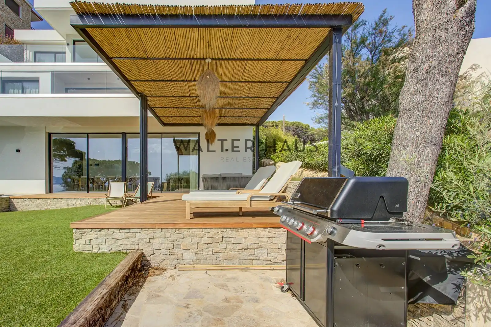 Terraza de Casa o chalet en venta en Sant Feliu de Guíxols con Aire acondicionado, Jardín privado y Terraza