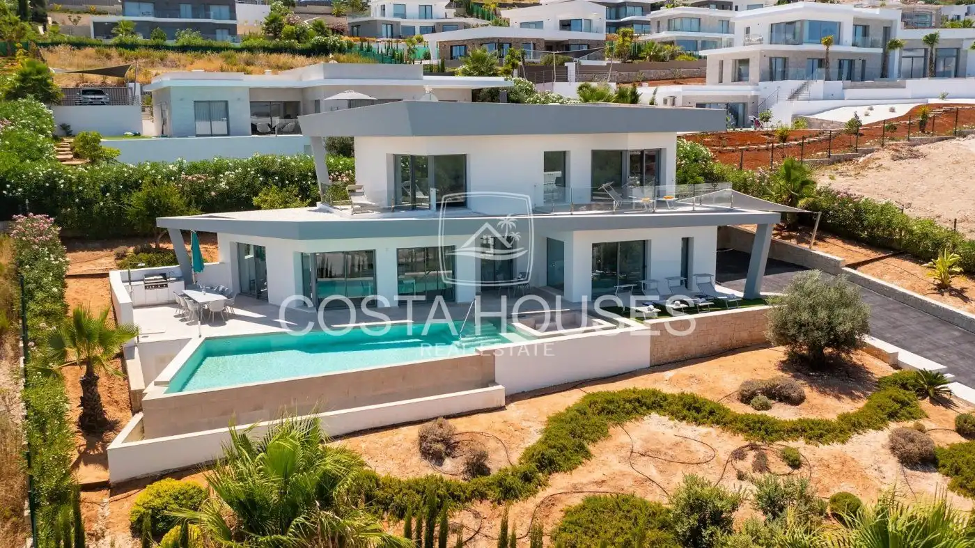 Exterior view of Houses for sale in Jávea / Xàbia  with Air Conditioner, Private garden and Terrace