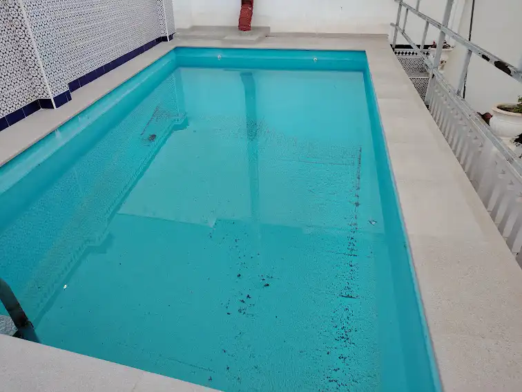 Piscina de Casa o xalet en venda en Linares amb Aire condicionat, Calefacció i Terrassa