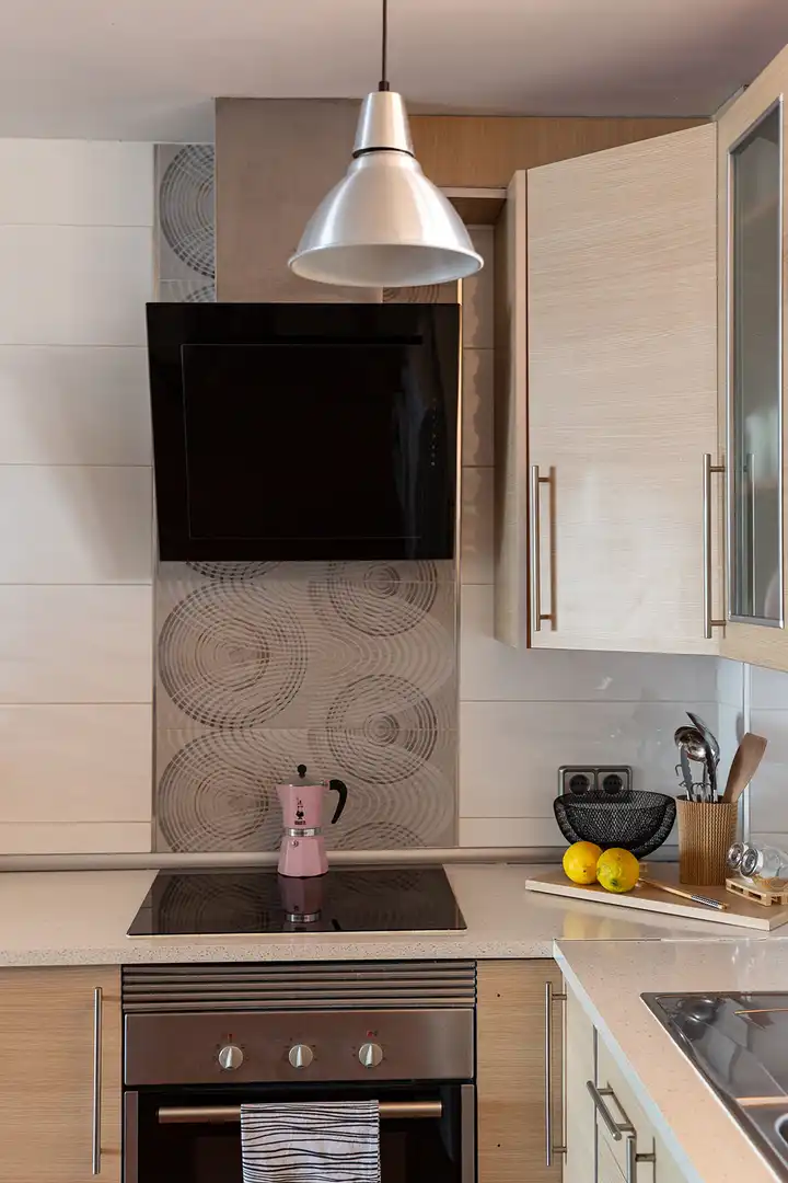 Cuina de Apartament en venda en Calvià amb Aire condicionat, Moblat i Internet