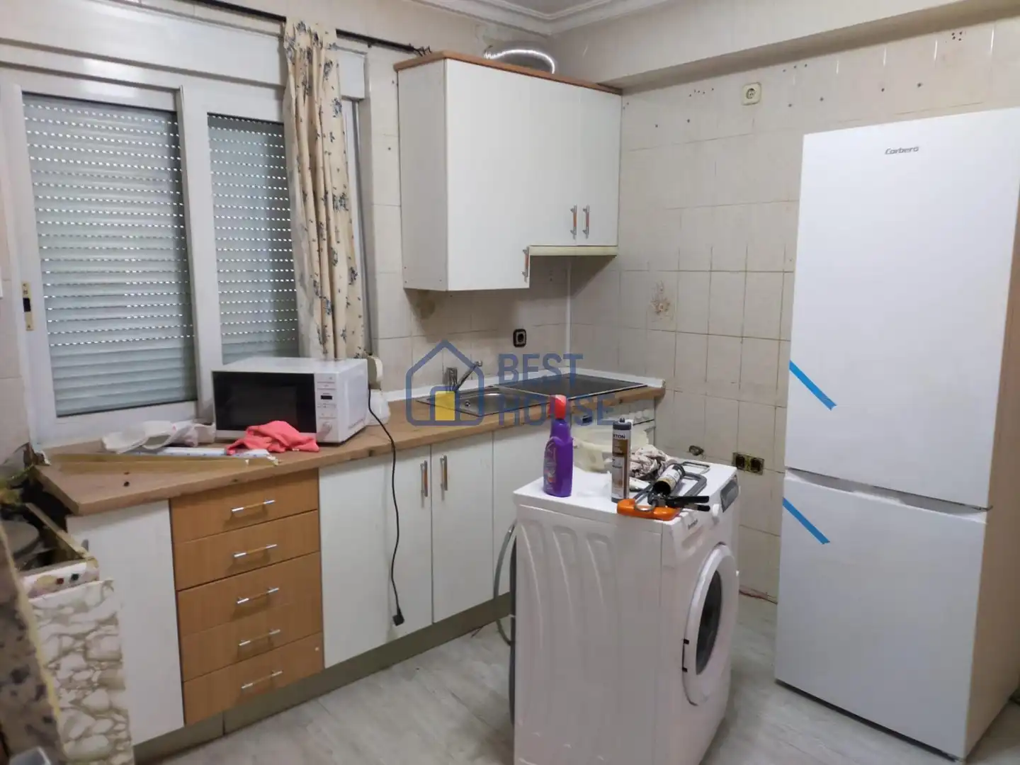 Cocina de Piso en venta en San Andrés del Rabanedo con Calefacción y Trastero