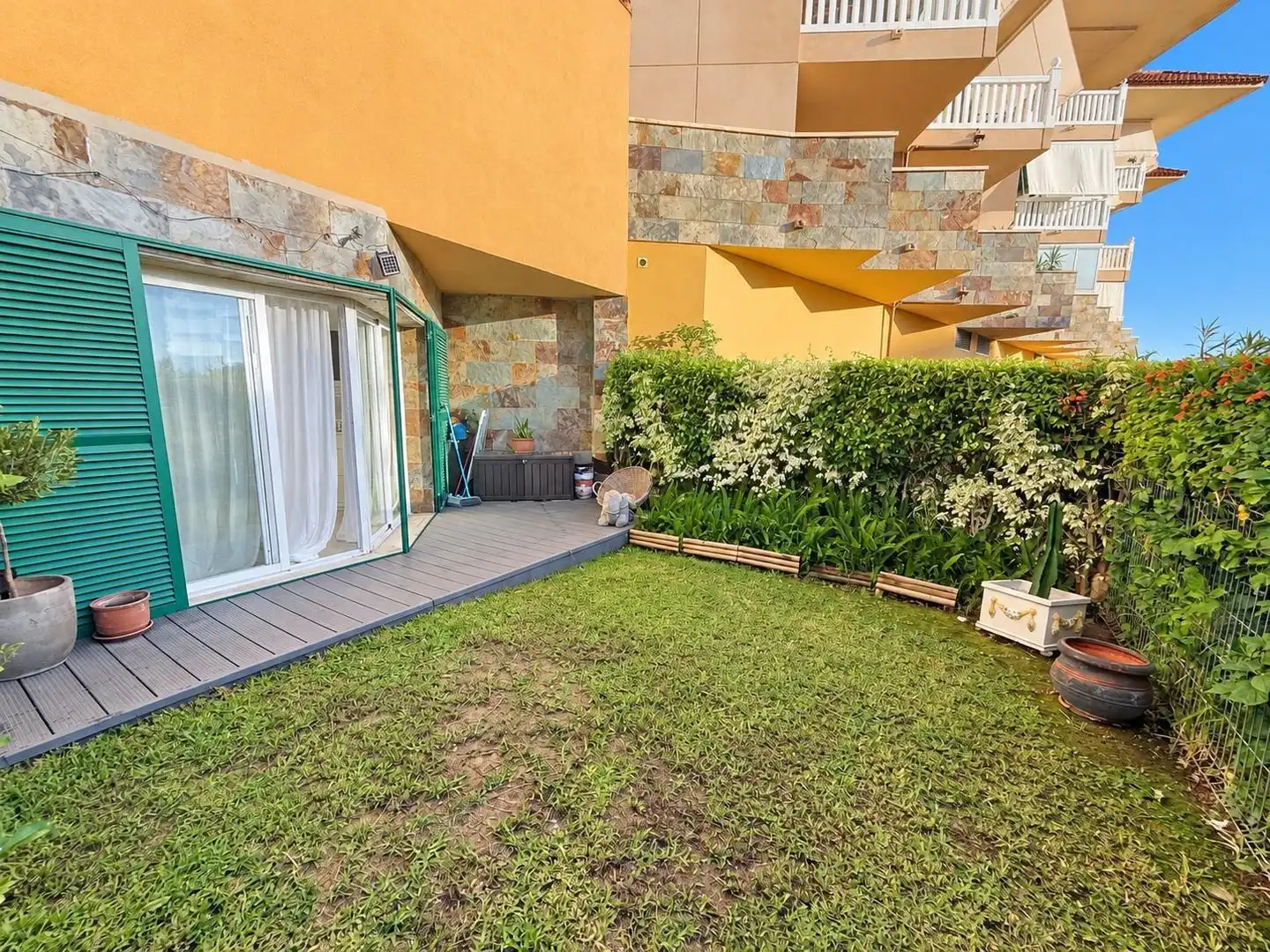 Terraza de Piso en venta en Fuengirola con Aire acondicionado, Jardín privado y Terraza