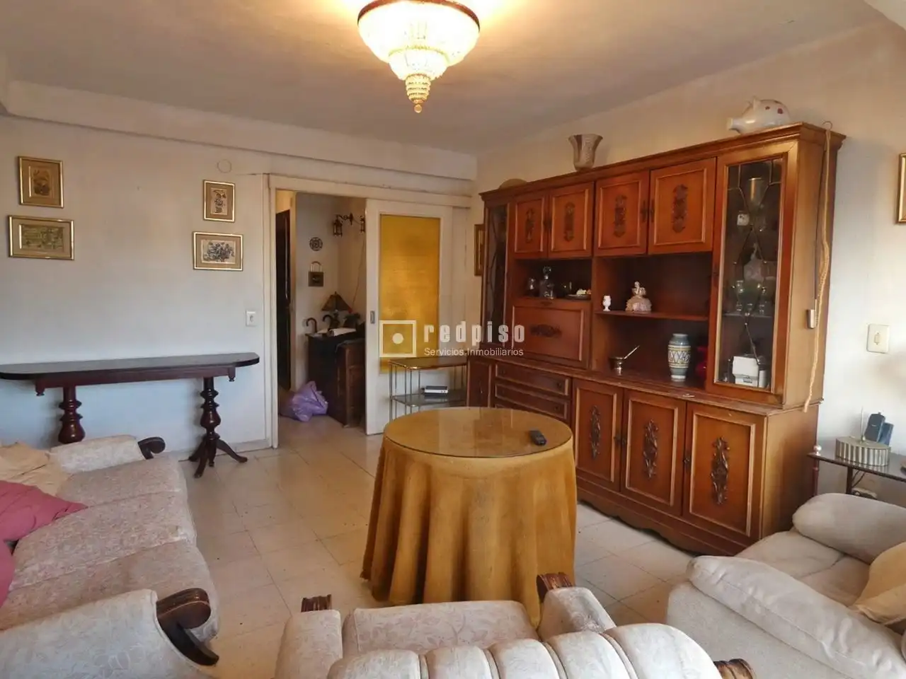 Sala d'estar de Pis en venda en Málaga amb Calefacció, Terrassa i Alarma