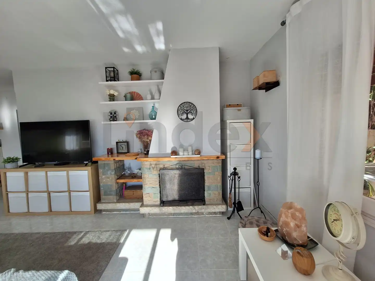 Sala de estar de Casa o chalet en venta en Arenys de Mar con Calefacción, Jardín privado y Parquet