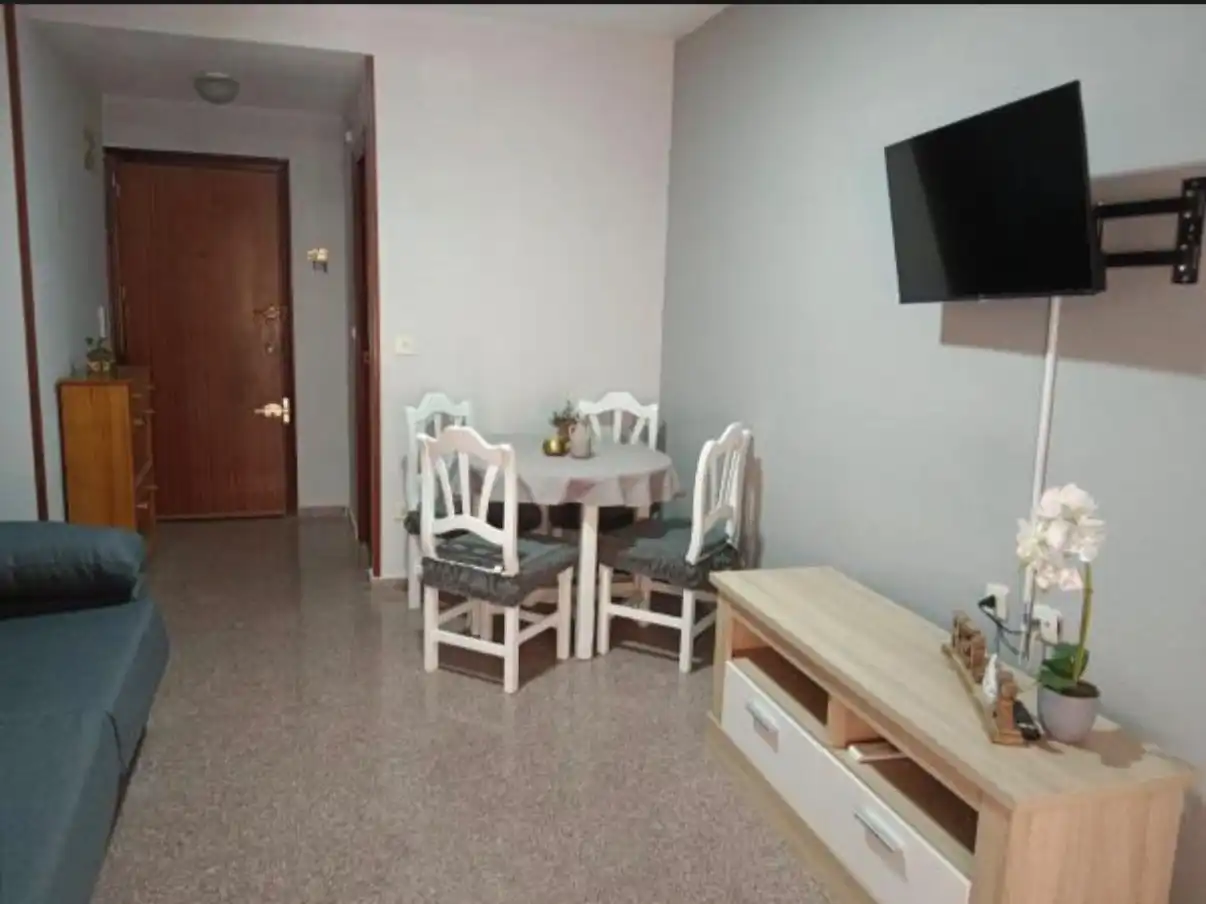 Comedor de Piso de alquiler en Santa Pola con Amueblado, Lavadora y Microondas