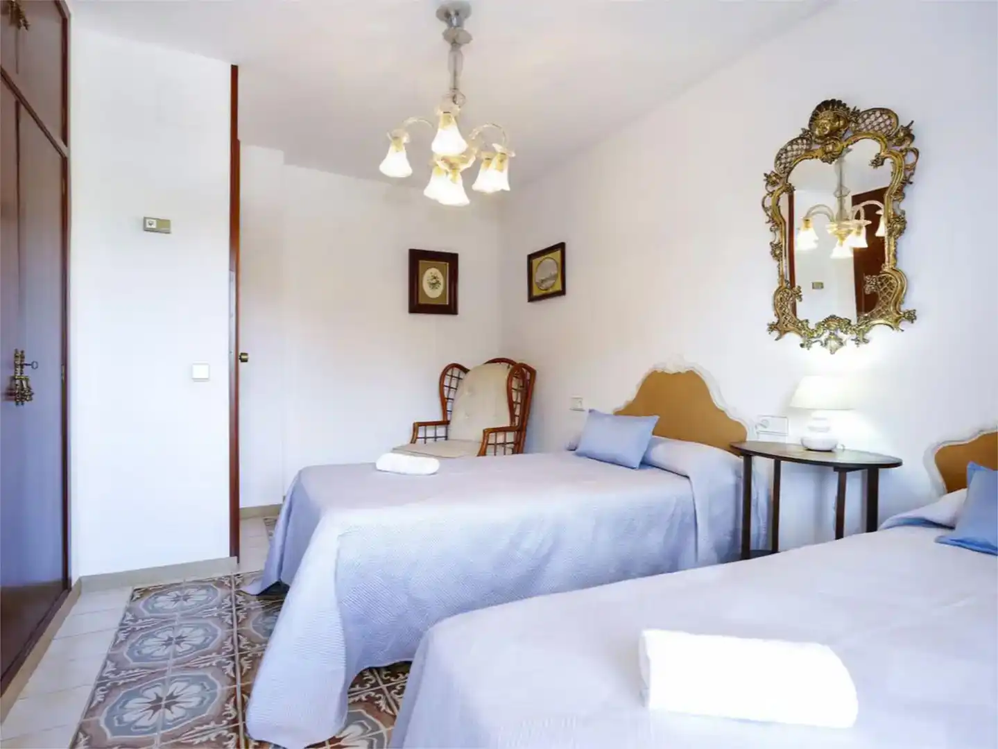 Dormitori de Casa o xalet de lloguer en Salou amb Aire condicionat, Jardí privat i Piscina