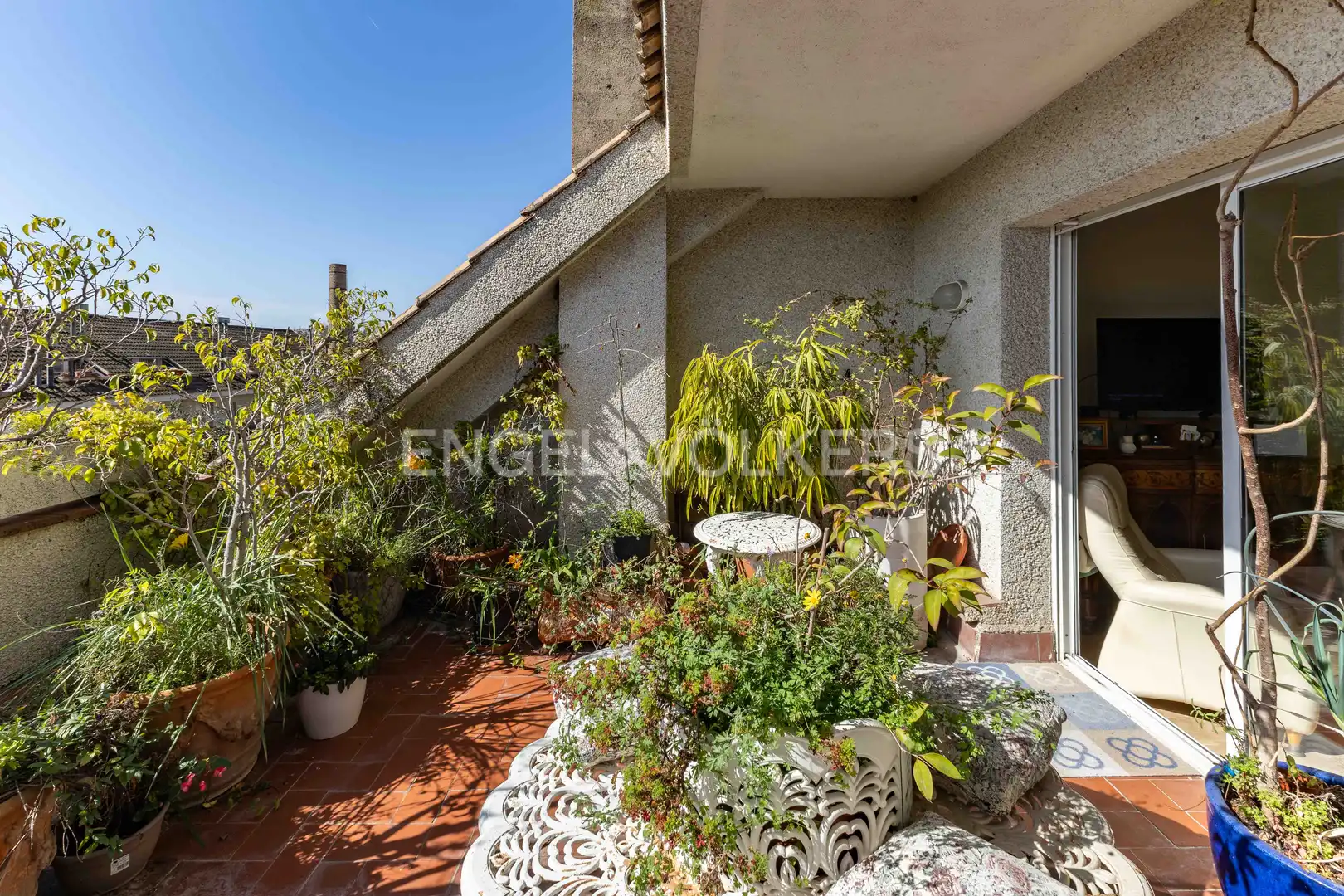 Terrassa de Casa o xalet en venda en Esplugues de Llobregat amb Calefacció i Terrassa