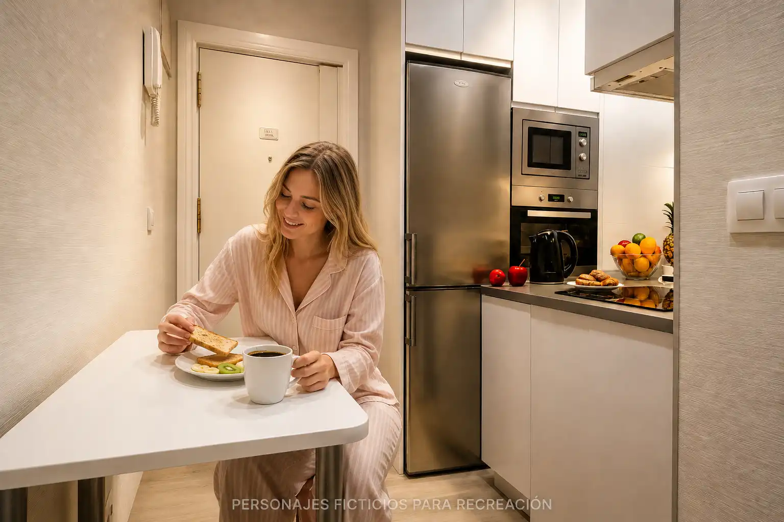 Küche von Wohnung zur Miete in Santander mit Heizung, Möbliert und Ofen