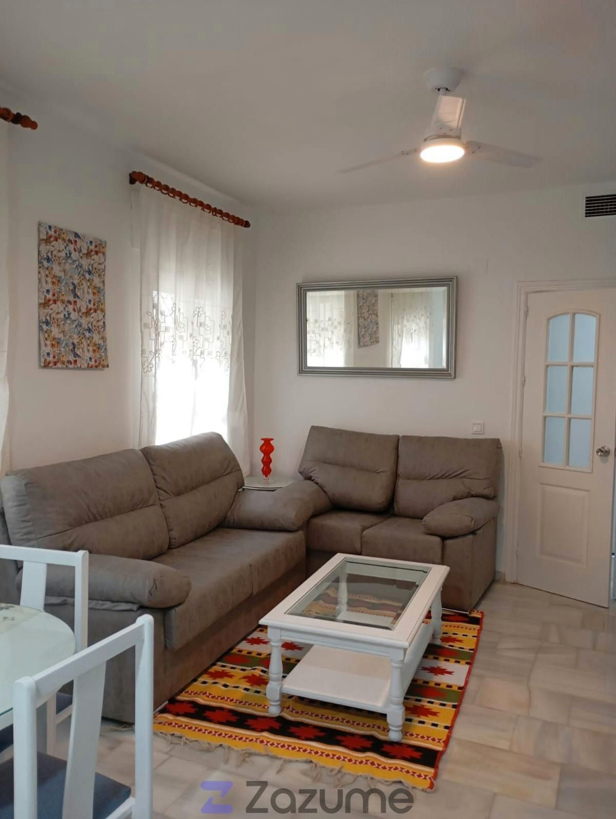 Living room of Flat for rent in  Córdoba Capital  with Terrace, Furnished and Oven
