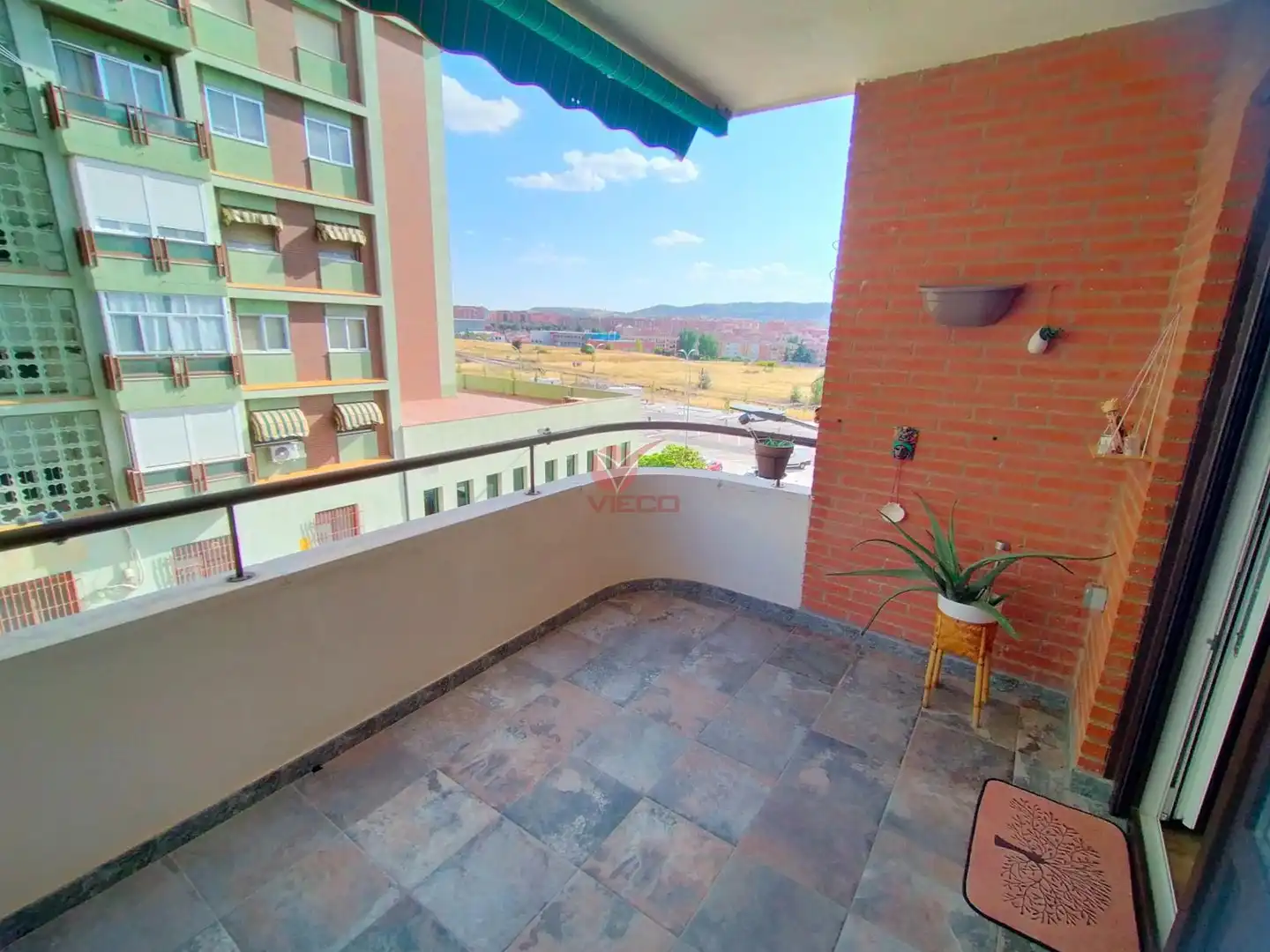 Terrasse von Wohnung zur Miete in Cuenca mit Heizung, Terrasse und Möbliert