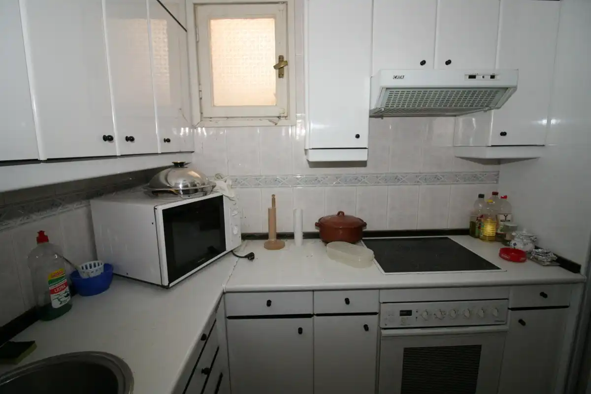 Cocina de Casa o chalet en venta en Santa Cruz del Valle con Amueblado y Balcón