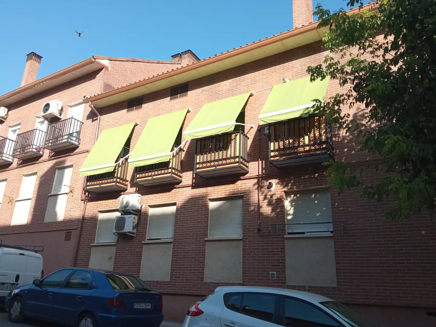 Exterior view of Duplexes for sale in Ajalvir  with Air Conditioner, Heating and Private garden