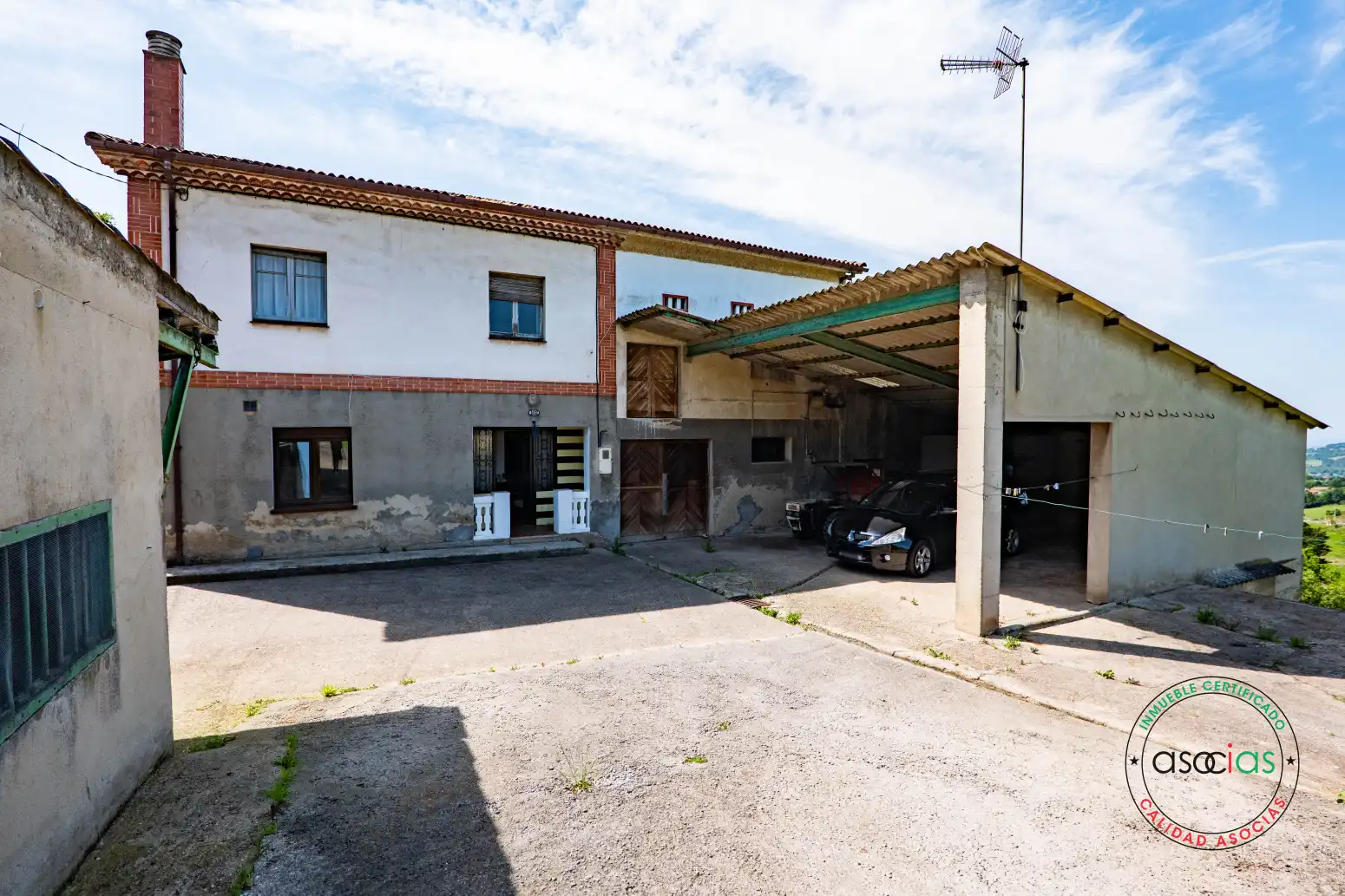 Vista exterior de Casa o chalet en venta en Gijón 