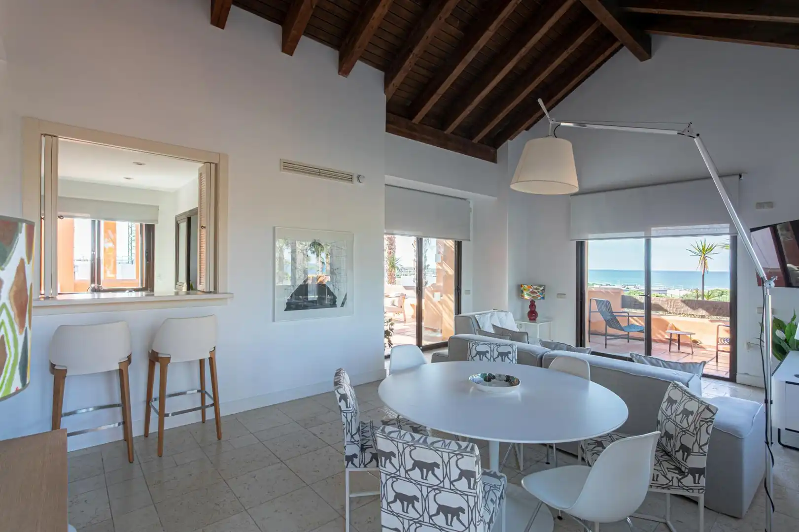 Menjador de Apartament en venda en Chiclana de la Frontera amb Piscina comunitària