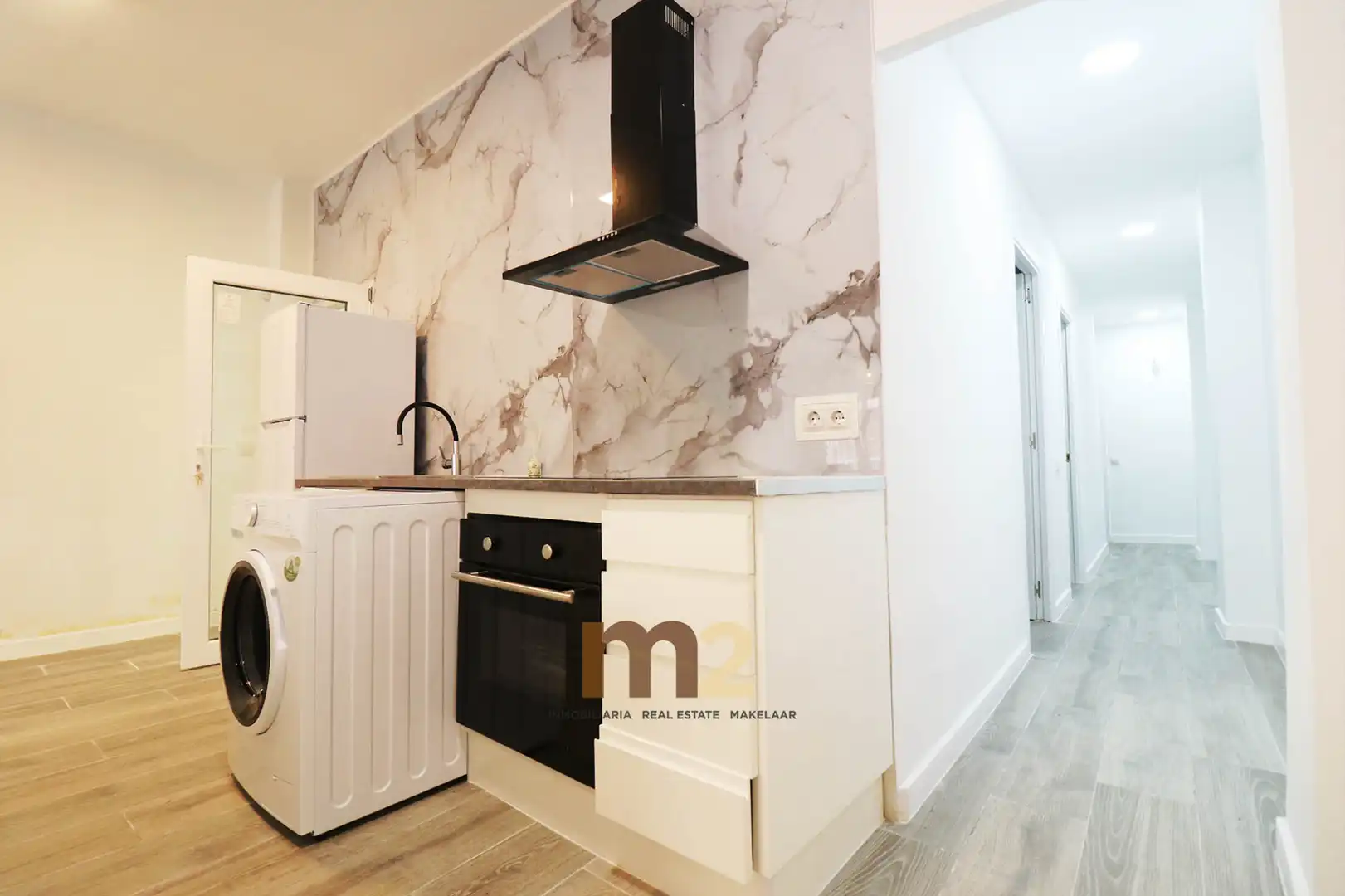 Cocina de Apartamento en venta en Guardamar del Segura con Aire acondicionado, Amueblado y Horno
