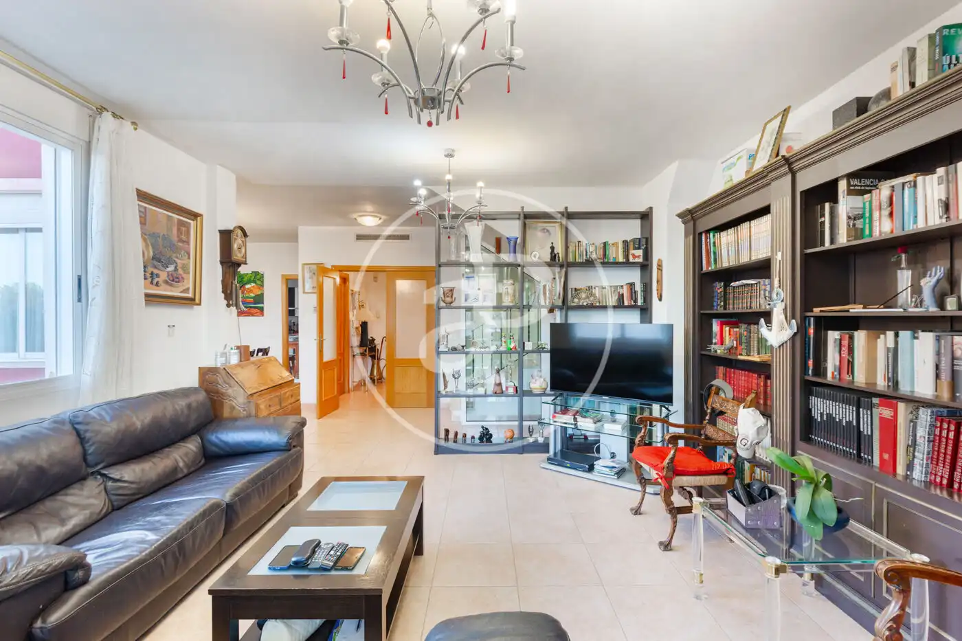 Sala de estar de Casa o chalet en venta en Puçol con Aire acondicionado, Calefacción y Jardín privado