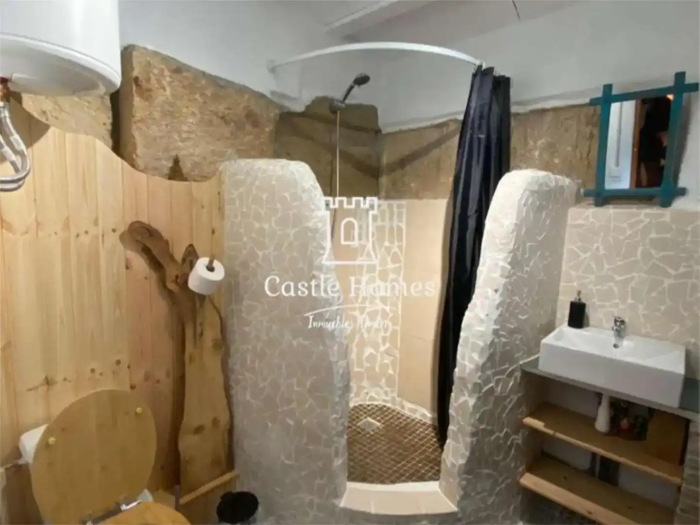Badezimmer von Country house zum Verkauf in Lorca mit Privatgarten, Abstellraum und Schwimmbad