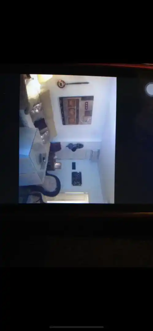 Wohnzimmer von Wohnung zur Miete in Islantilla mit Klimaanlage, Privatgarten und Abstellraum