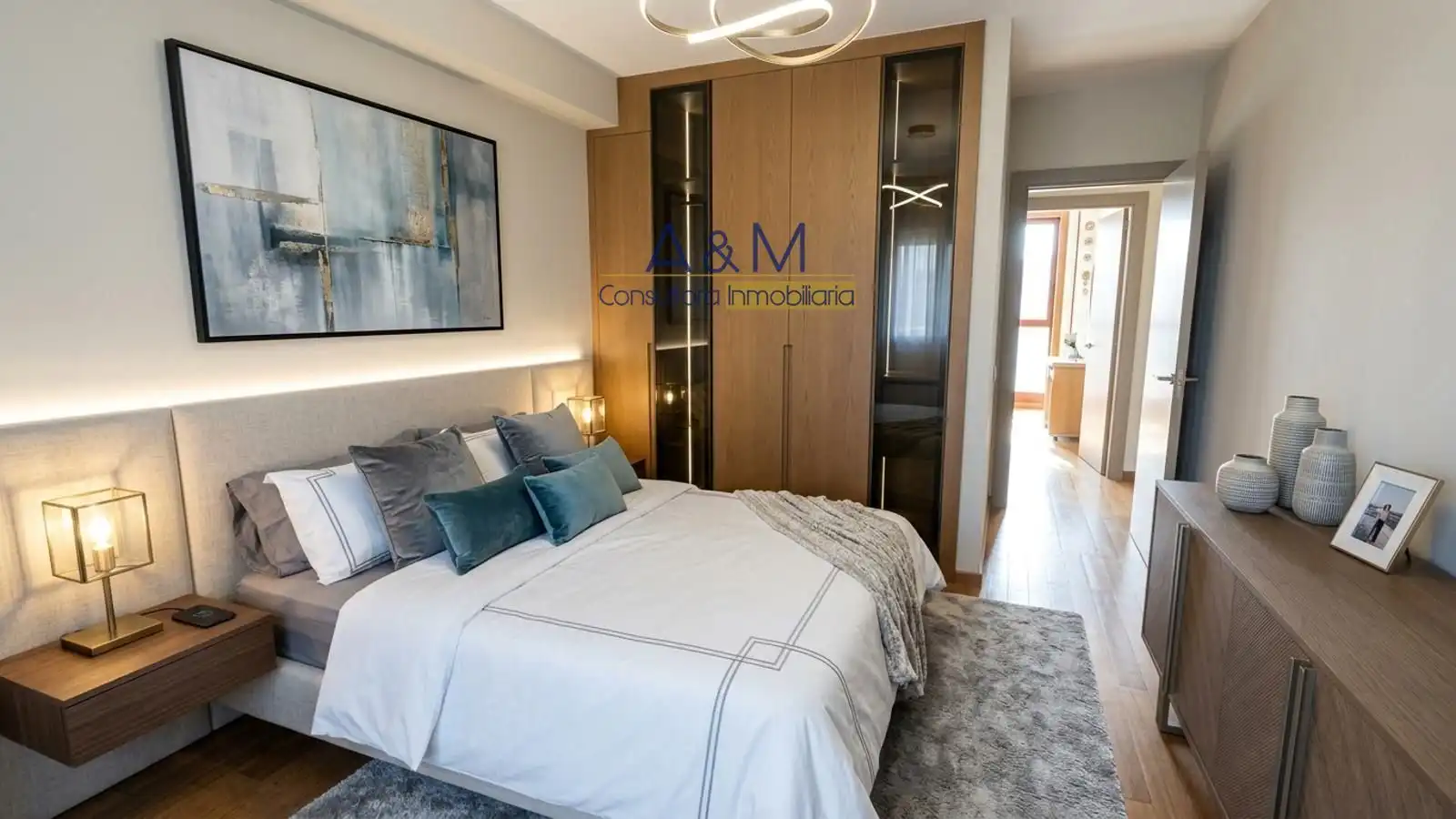 Schlafzimmer von Wohnung zum Verkauf in Valladolid mit Heizung, Parkett und Abstellraum