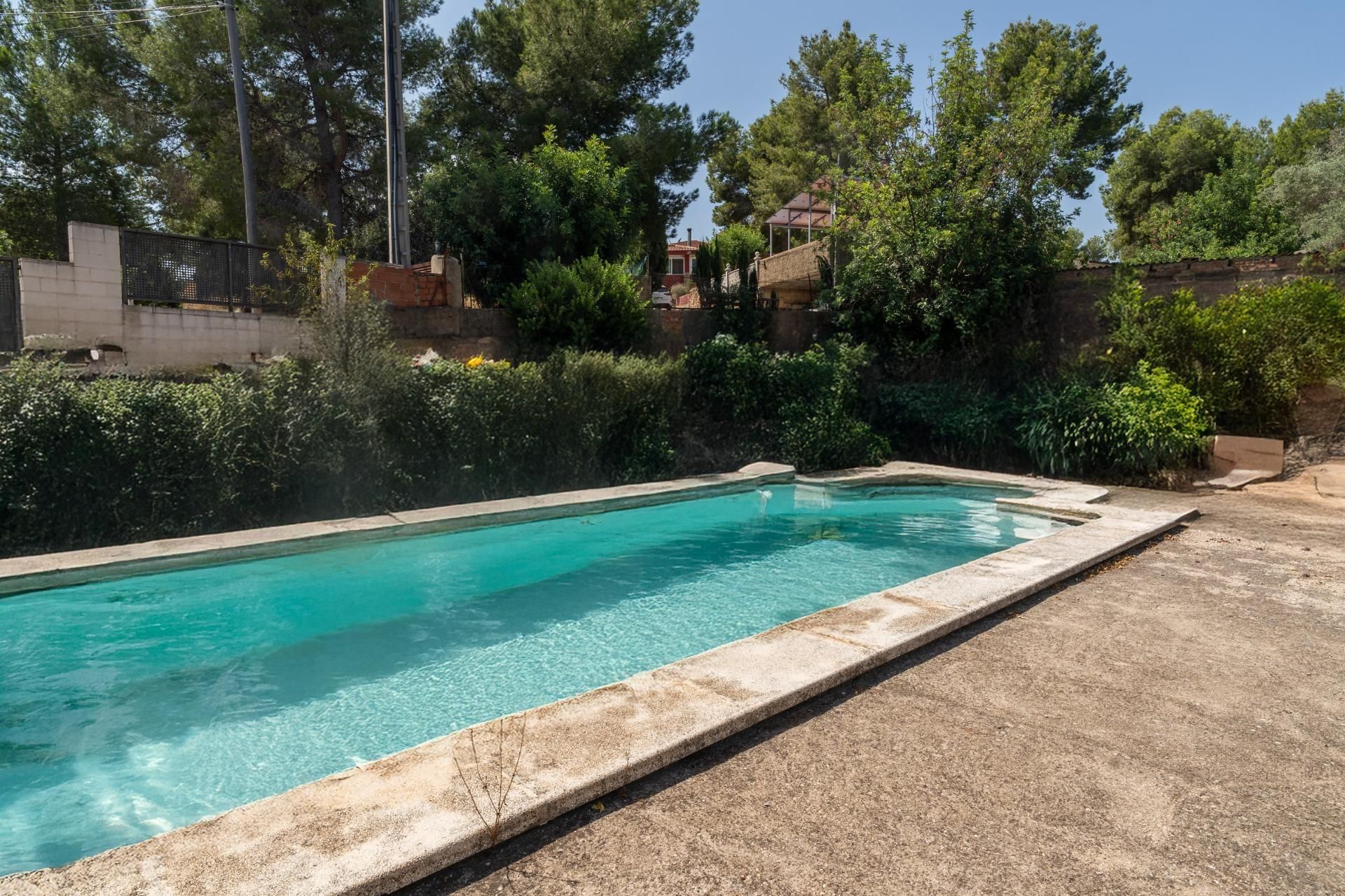Swimming pool of House or chalet for sale in Godelleta  with Air Conditioner, Heating and Private garden