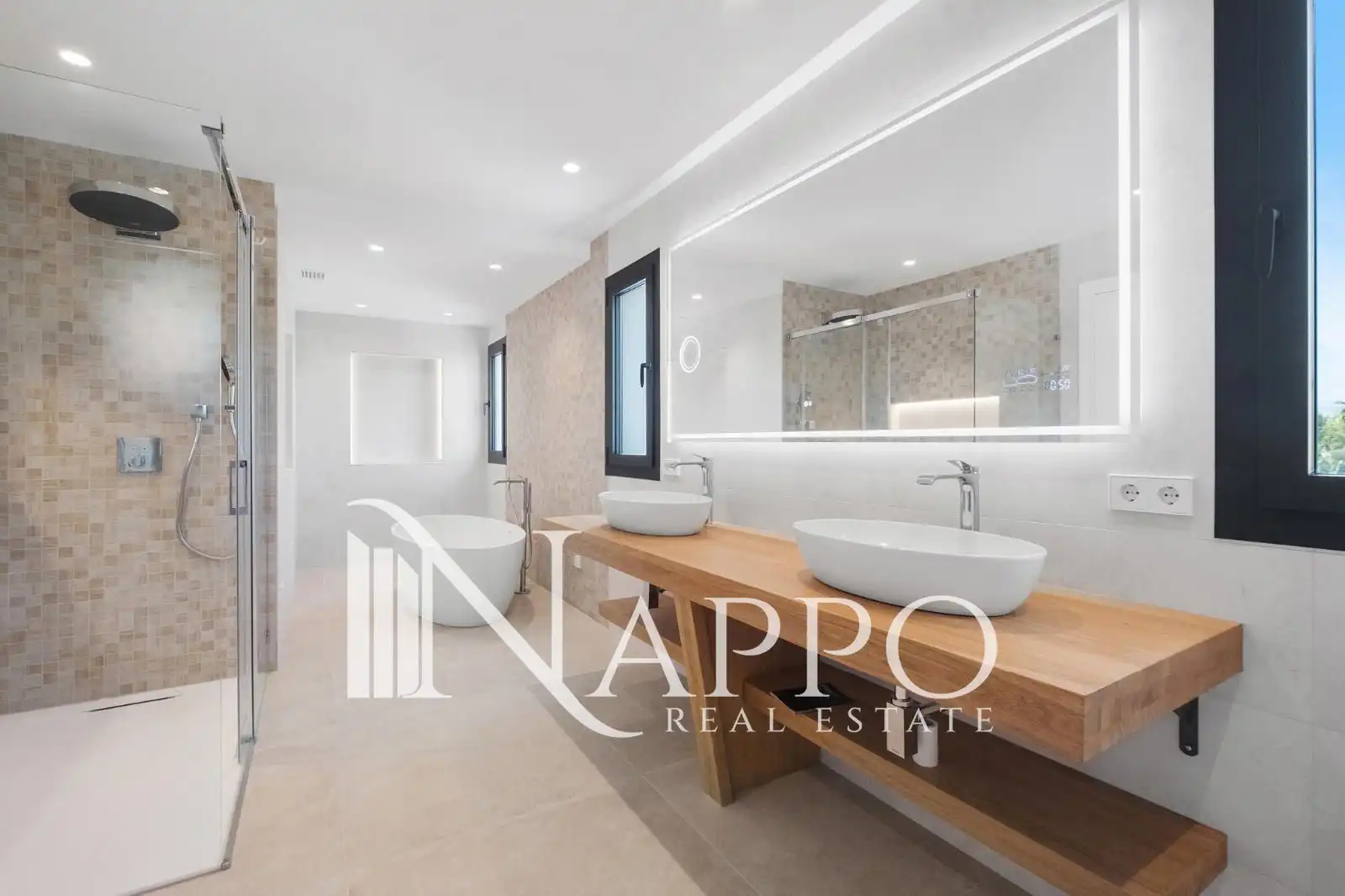 Bathroom of Houses for rent in Calvià  with Air Conditioner, Heating and Private garden