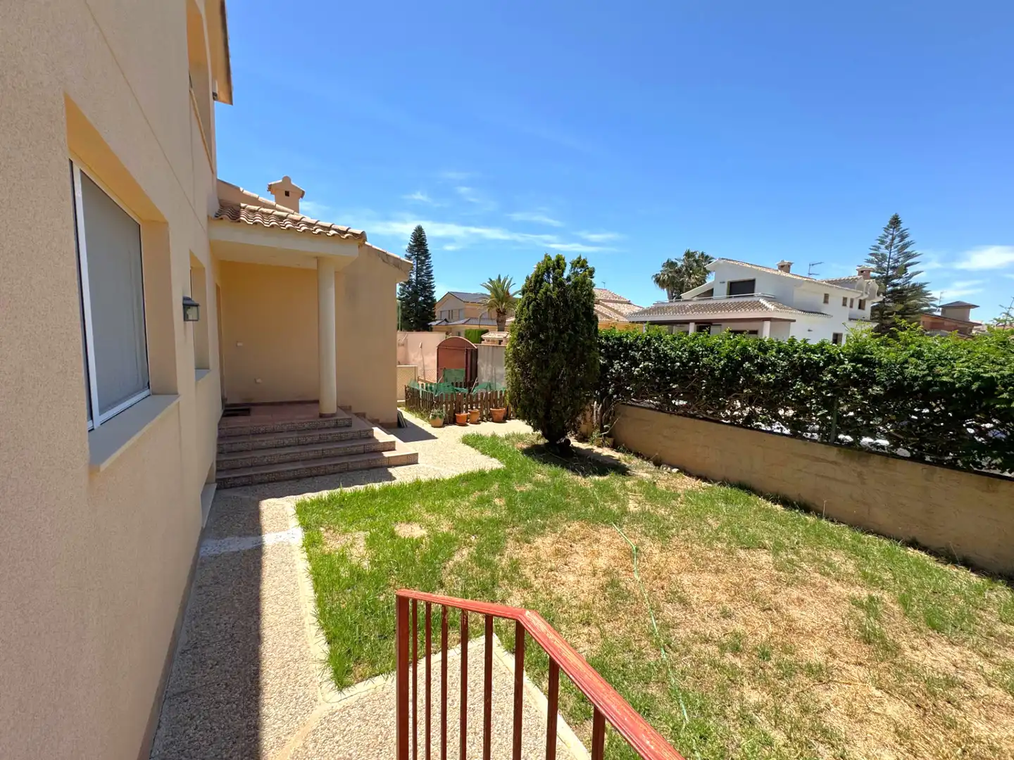 Jardí de Casa o xalet en venda en San Javier amb Aire condicionat, Jardí privat i Terrassa