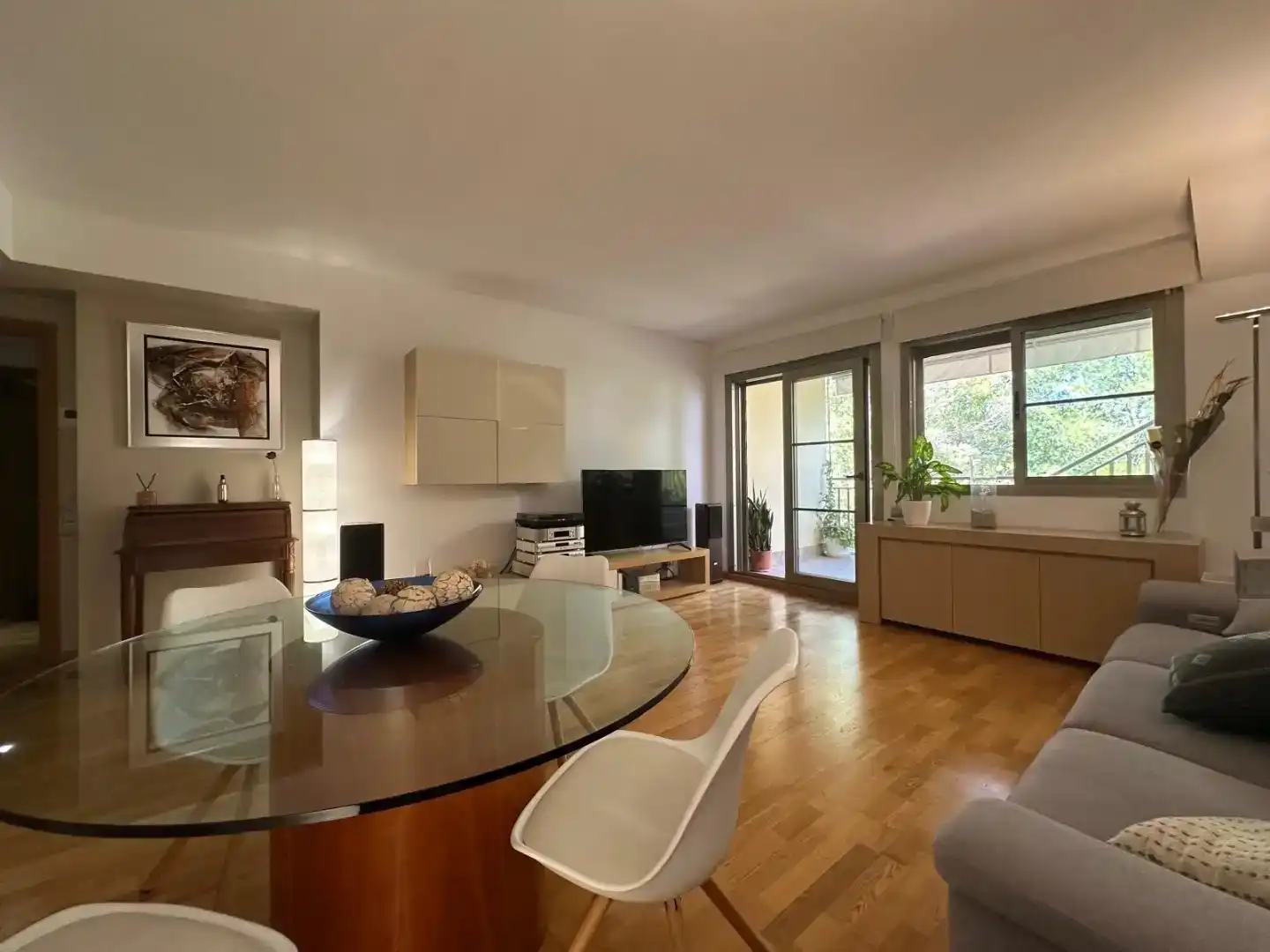 Sala d'estar de Pis en venda en  Palma de Mallorca amb Aire condicionat, Piscina i Balcó