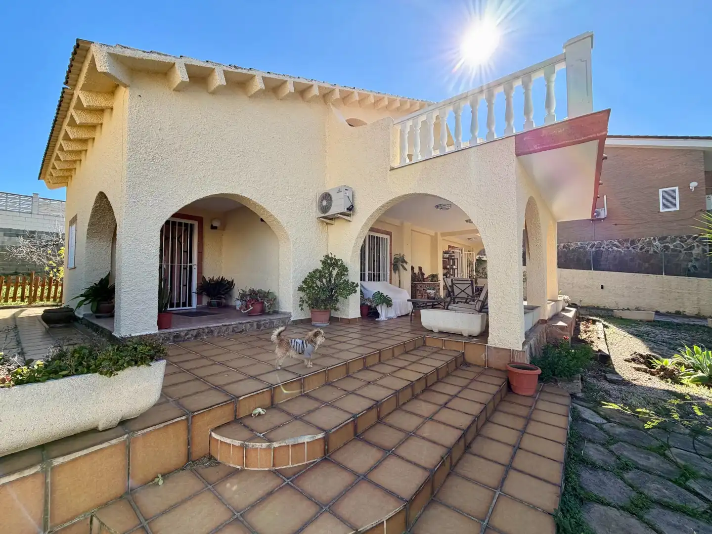 Terraza de Casa o chalet en venta en Torrent con Aire acondicionado, Jardín privado y Terraza