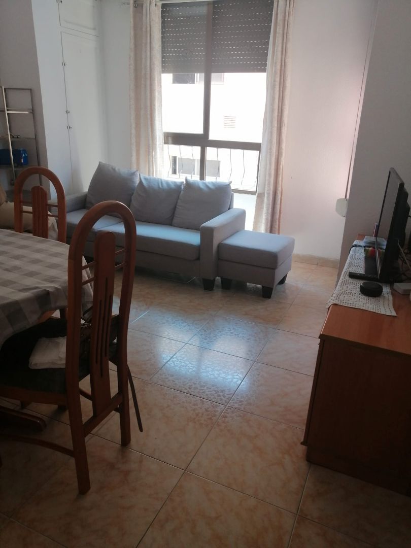 Sala de estar de Piso de alquiler en Castellón de la Plana / Castelló de la Plana con Amueblado