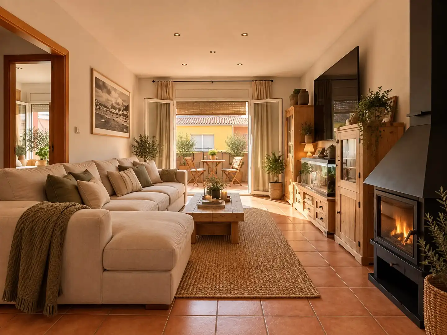 Reihenhaus mit Terrasse zum Verkauf in Carrer de Pals 103, imagen 6