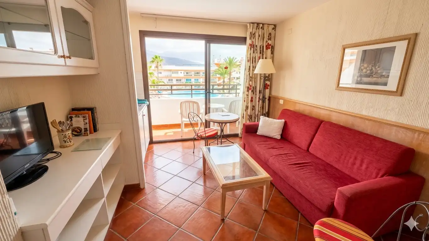 Sala d'estar de Apartament en venda en Zona Botánico