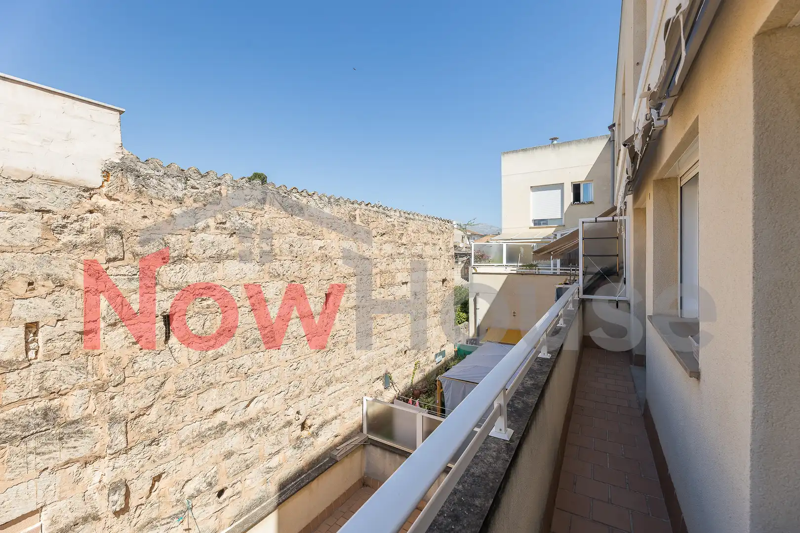 Terrasse von Wohnung zum Verkauf in Sa Pobla mit Klimaanlage, Heizung und Parkett