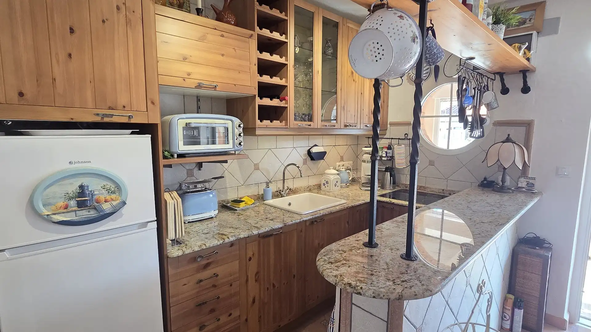 Cocina de Casa adosada en venta en Cartagena con Jardín privado, Terraza y Amueblado