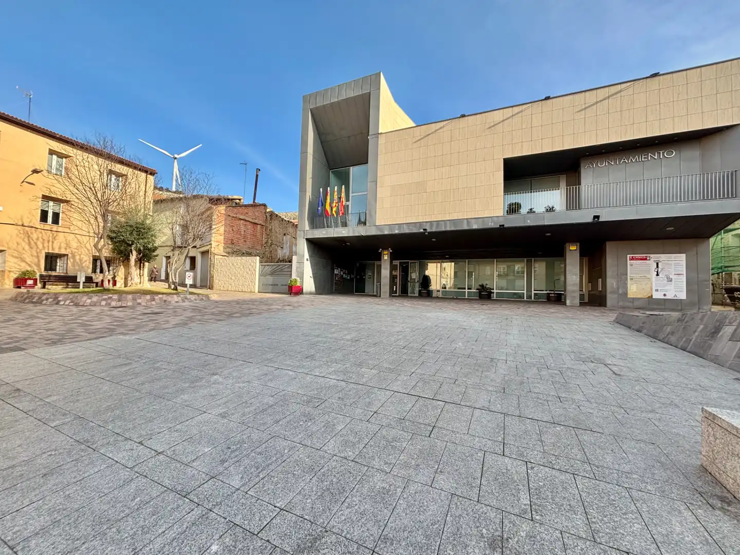 Vista exterior de Piso en venta en Cadrete con Calefacción, Jardín privado y Trastero