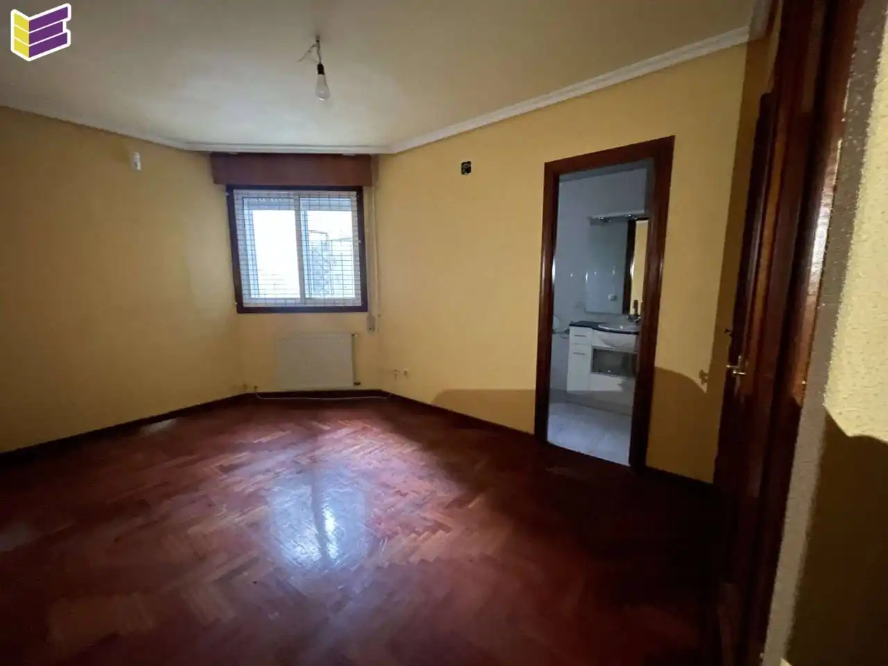 Bedroom of Flat for sale in Vigo   with Heating, Parquet flooring and Terrace