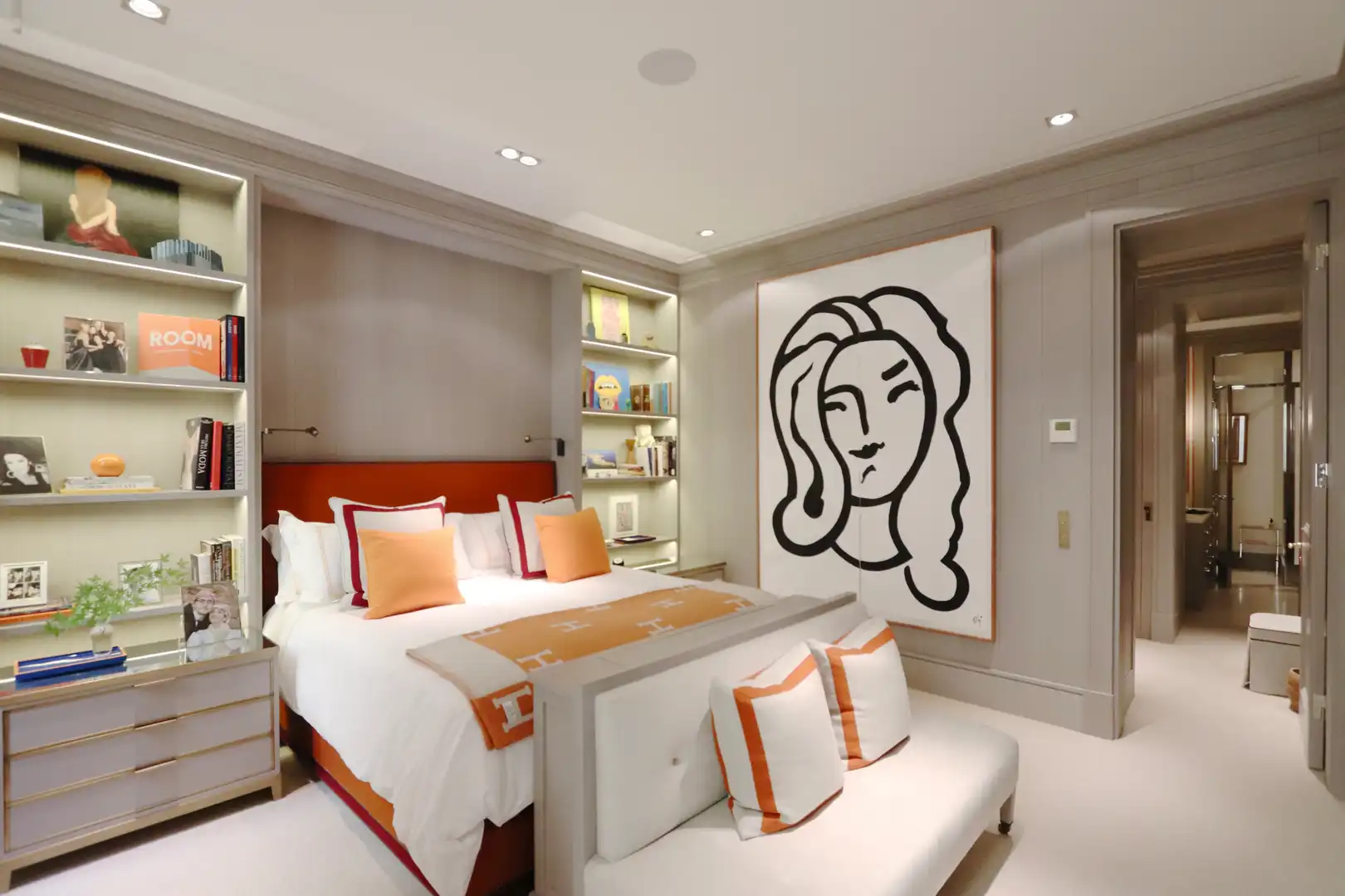 Bedroom of Flat for sale in Madrid  with Air Conditioner, Heating and Storage room