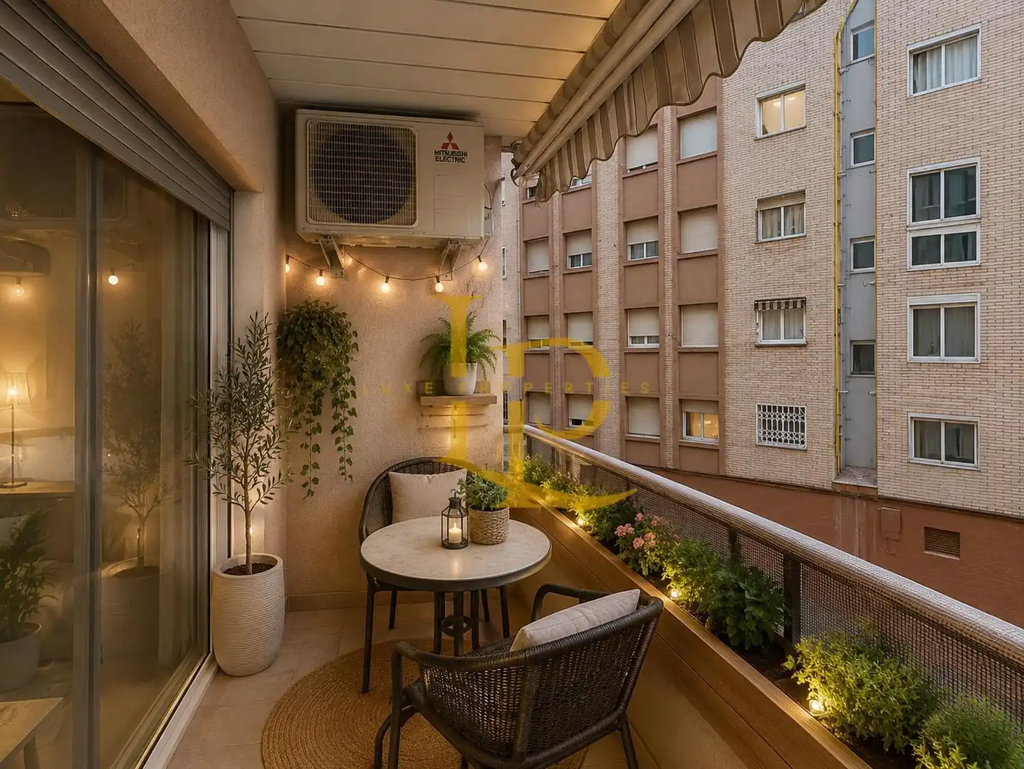 Terrasse von Wohnung zum Verkauf in Rubí mit Klimaanlage, Heizung und Möbliert