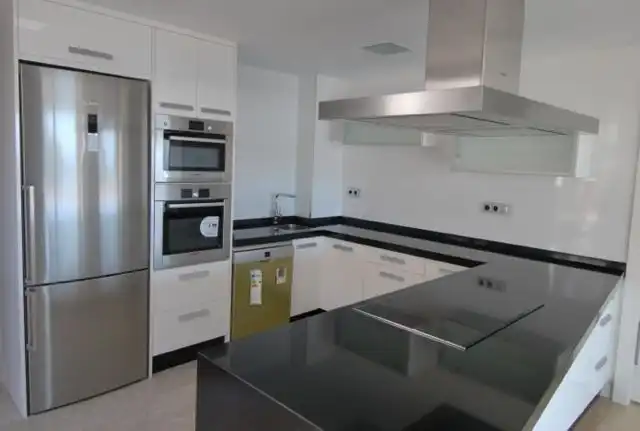 Cocina de Casa o chalet en venta en Moraira con Aire acondicionado, Calefacción y Jardín privado
