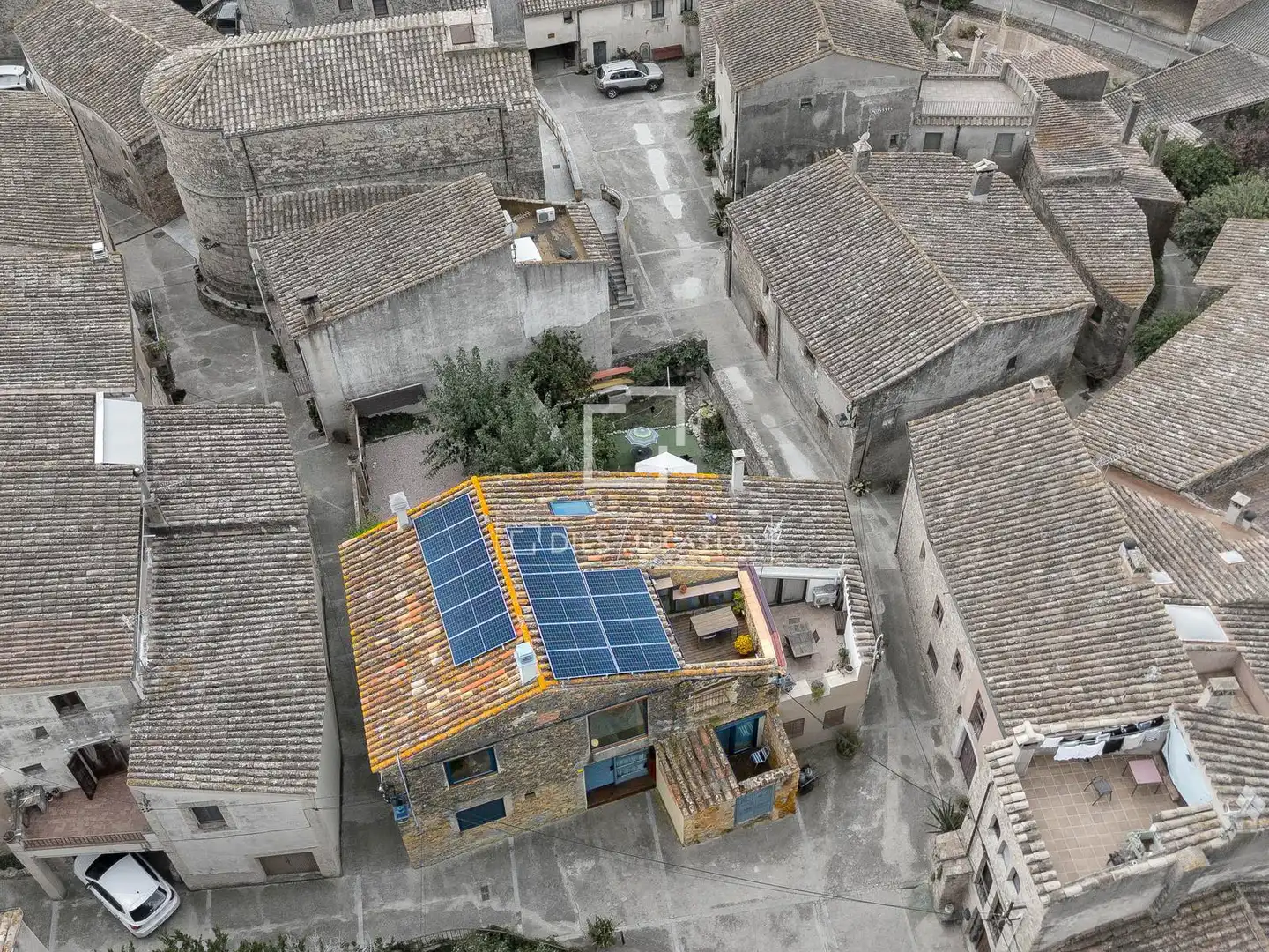 Vista exterior de Finca rústica en venta en Bàscara con Aire acondicionado y Terraza