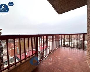 Balcony of Flat for sale in  Logroño  with Heating, Terrace and Furnished