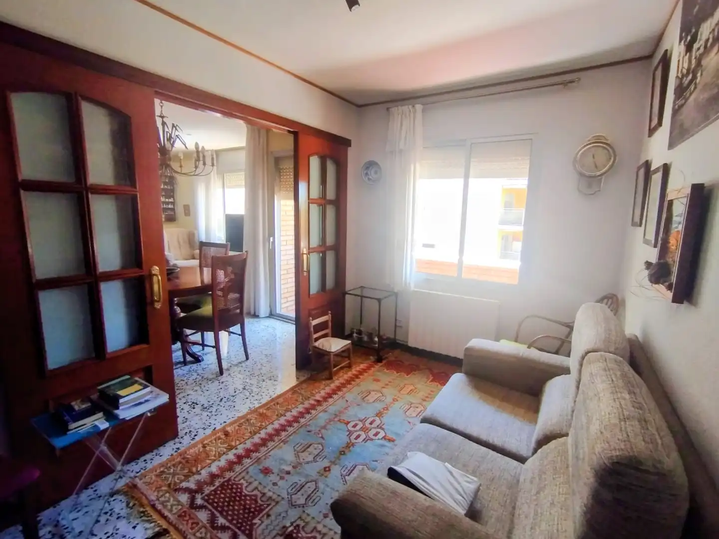 Wohnzimmer von Wohnung zum Verkauf in Tarragona mit Heizung, Terrasse und Ofen