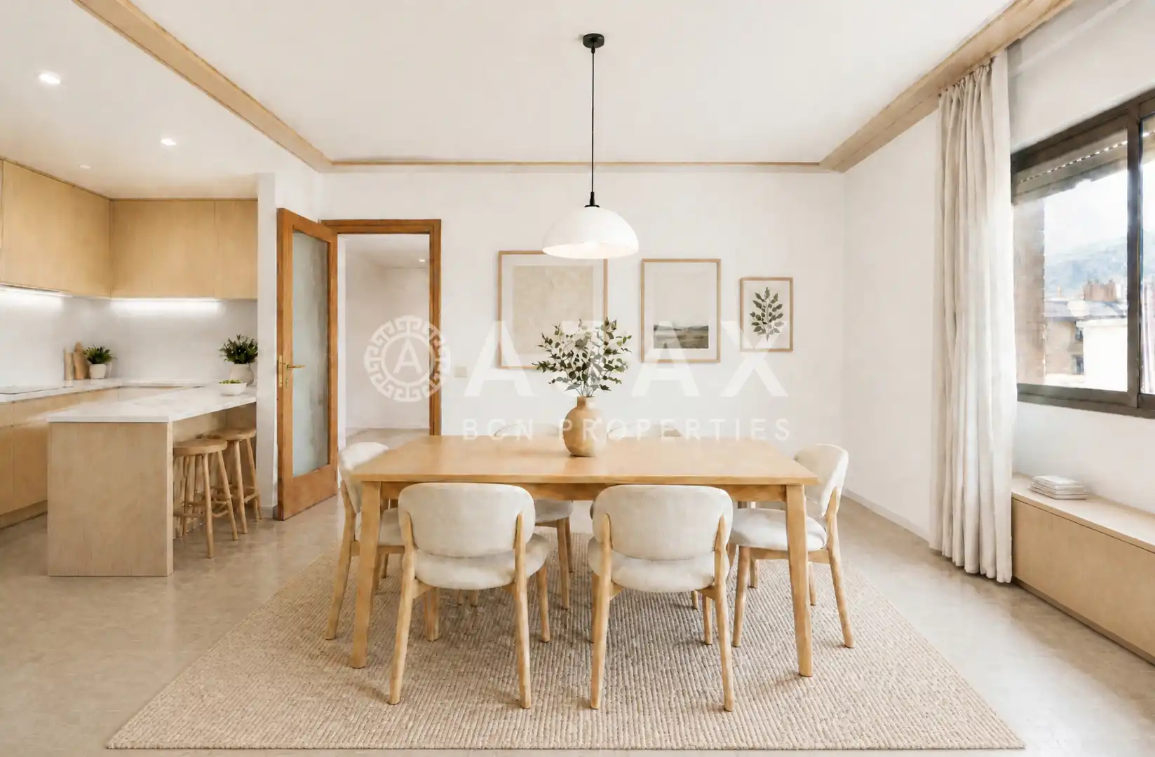 Comedor de Ático en venta en Barcelona con Aire acondicionado, Calefacción y Terraza