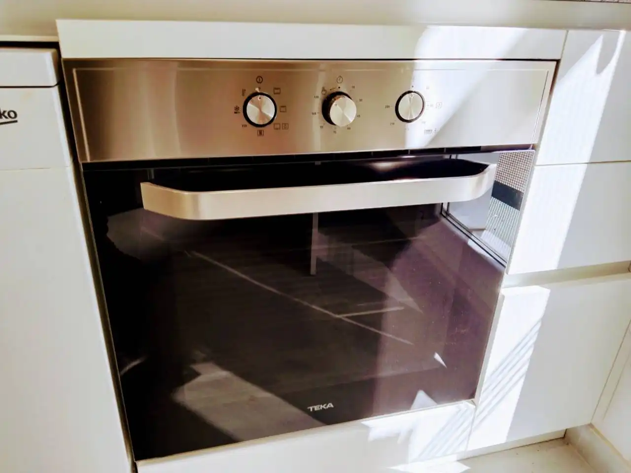 Cocina de Dúplex de alquiler en Burgos con Calefacción, Parquet y Amueblado