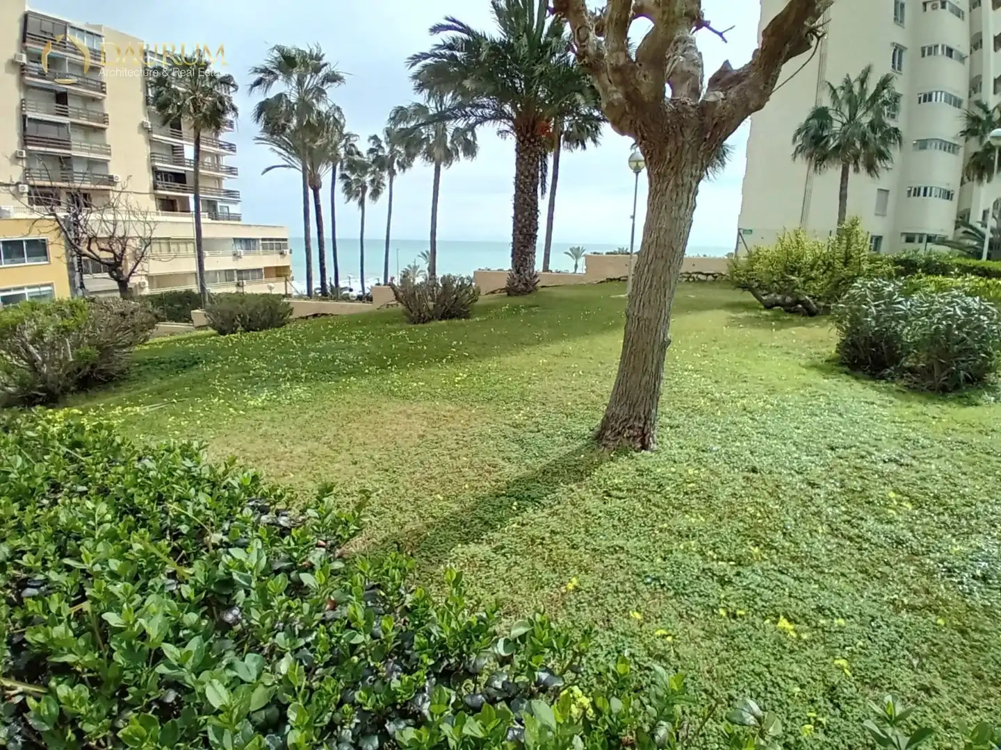 Garden of Apartments for sale in El Campello  with Air Conditioner, Swimming Pool and Furnished