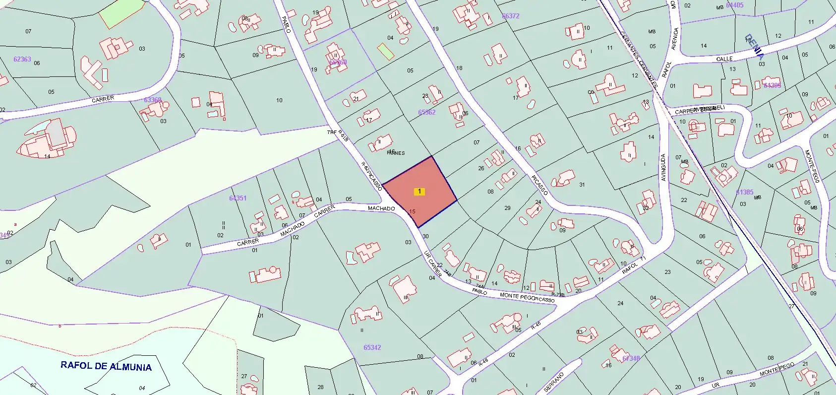 Wohnbaugrundstück zum Verkauf in Calle Picasso 75, imagen 6