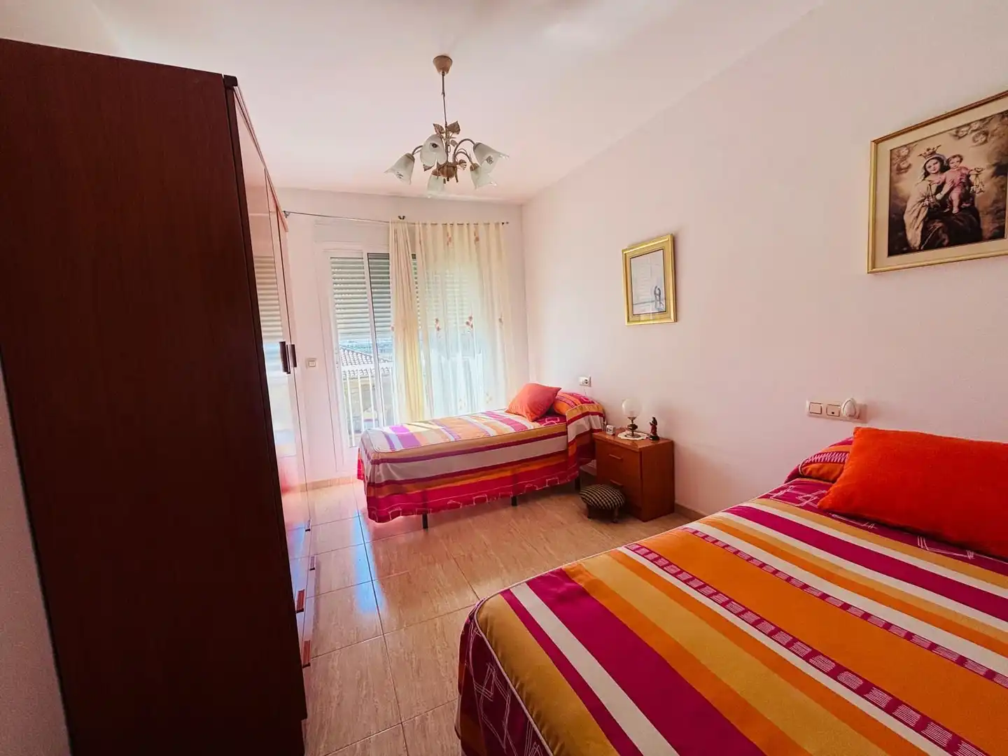 Schlafzimmer von Wohnung zum Verkauf in Pulpí mit Möbliert