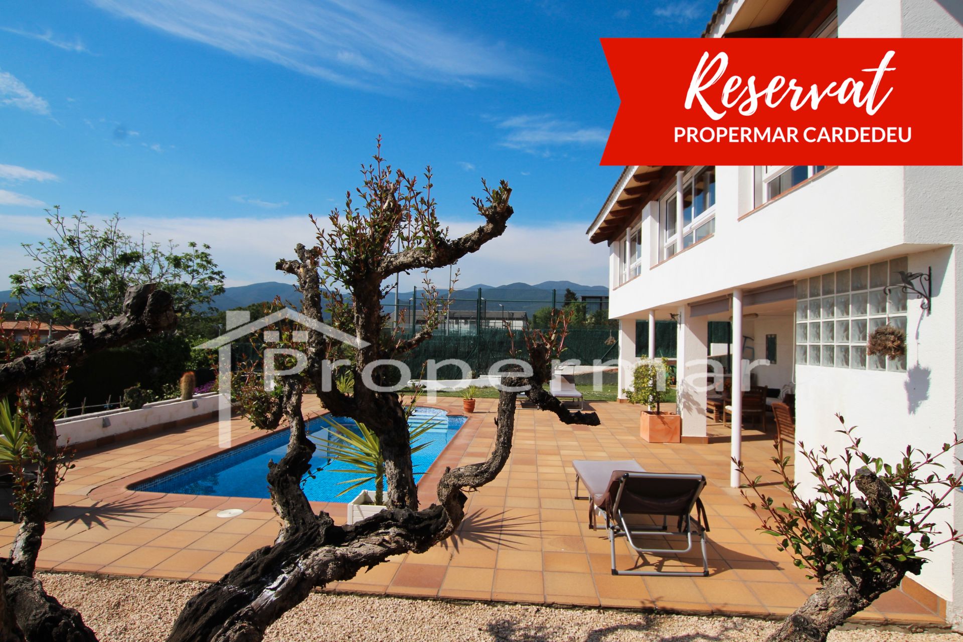 Vista exterior de Casa o xalet en venda en Sant Antoni de Vilamajor amb Aire condicionat, Calefacció i Jardí privat