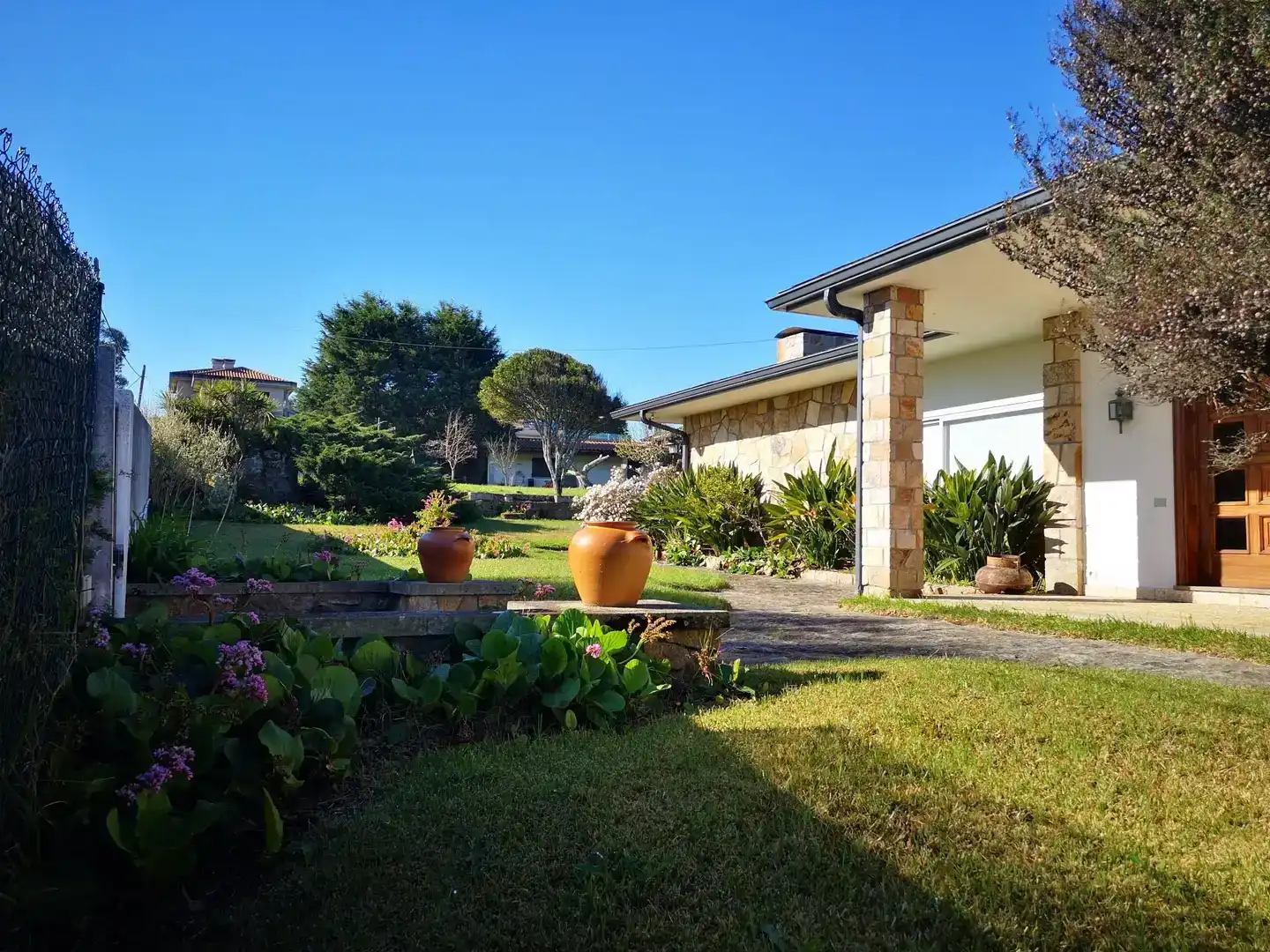 Jardí de Casa o xalet en venda en Vigo 